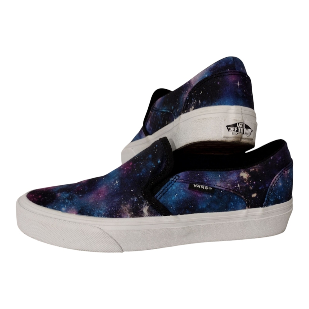 Vans Sneakers Women Size 6.5 Galaxy Slip Ons - Picture 1 of 10